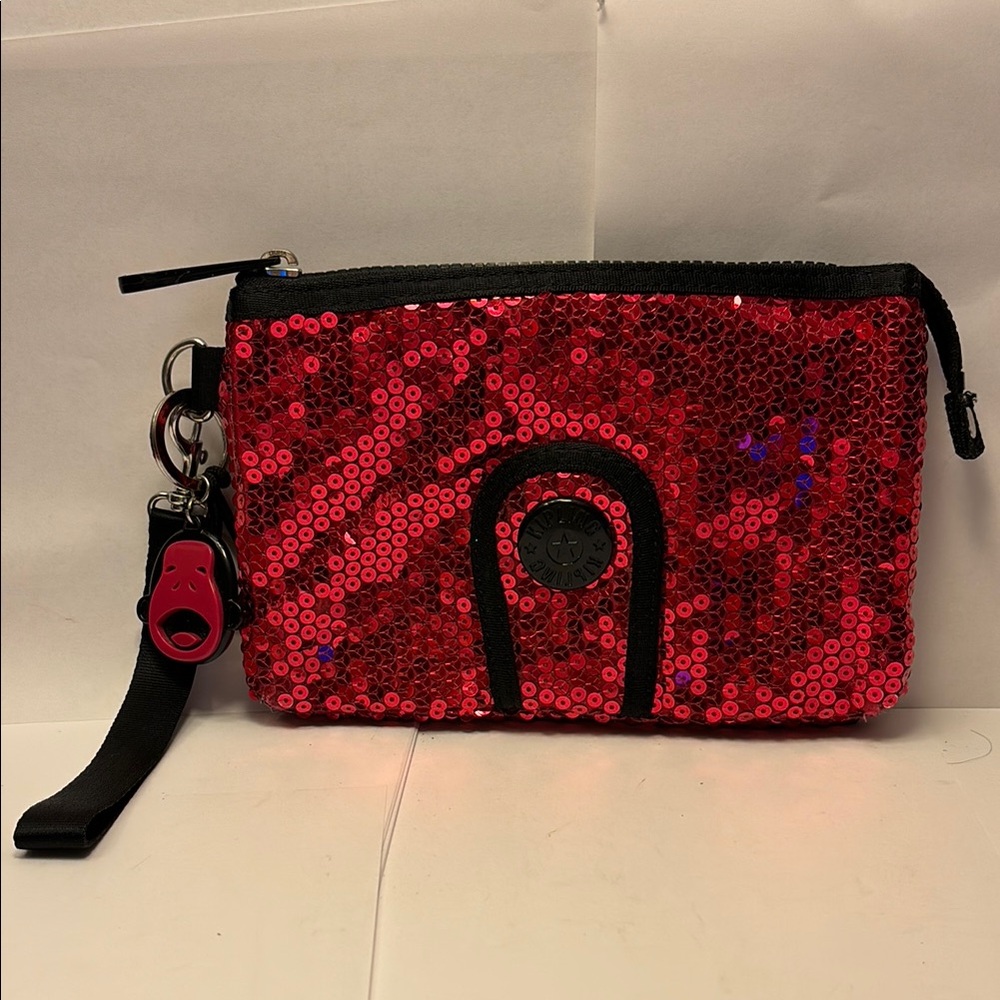 Kipling Red Sequin Women's Bag